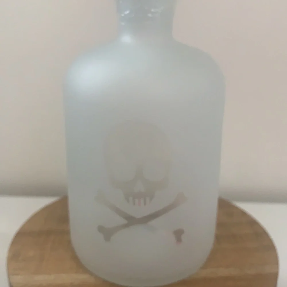Target Halloween 2022 edition Skull Glass Decanter. Brand New.